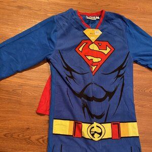 DC Comics Superman Muscle Adult Costume Union Suit with Cape medium